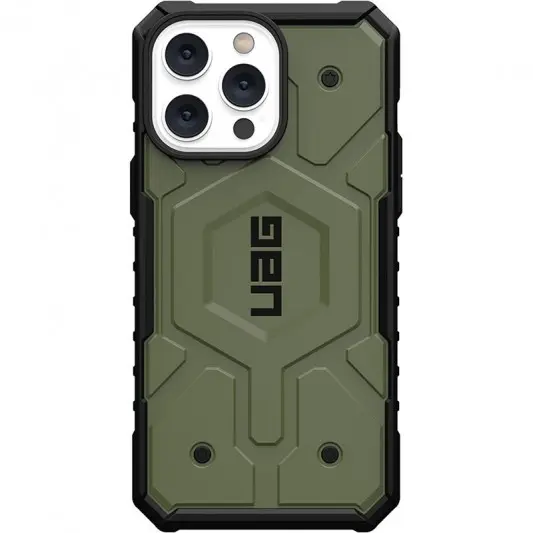 Ударостійкий зелений чохол UAG Pathfinder з MagSafe для iPhone 15 Pro Max
