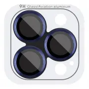 Защитное стекло на камеру для iPhone 12 Pro / 11 Pro / 11 Pro Max - Metal Classic (в упак.) Синий / Pacific Blue
