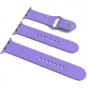 Силиконовый ремешок для Apple Watch Sport Band 42(ser.1-3)/44/45/46/49mm (S/M & M/L) 3pcs Сиреневый / Dasheen