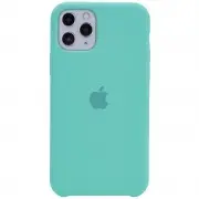 Чехол Silicone Case (AA) для Apple iPhone 11 Pro (5.8") Бирюзовый / Ice Blue