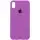 Чехол Silicone Case Full Protective (AA) для Apple iPhone XR (6.1") Фиолетовый / Grape
