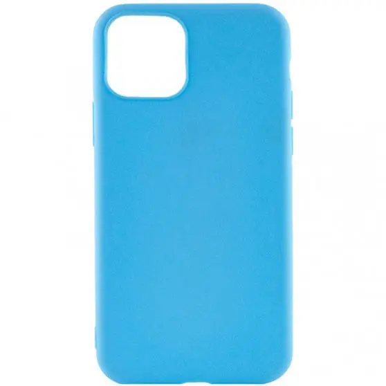 Силиконовый чехол Candy для Apple iPhone 11 Pro (5.8") Голубой