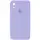 Чехол Silicone Case Square Full Camera Protective (AA) для Apple iPhone XR (6.1") Сиреневый / Dasheen