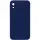 Чехол Silicone Case Square Full Camera Protective (AA) для Apple iPhone XR (6.1") Темно-синий / Midnight blue