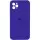 Чохол Silicone Case Square Full Camera Protective (AA) для Apple iPhone 11 Pro (5.8") Фіолетовий / Ultra Violet