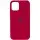 Чехол Silicone Case Full Protective (AA) для Apple iPhone 12 Pro / 12 (6.1") Красный / Rose Red