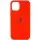 Чехол Silicone Case Full Protective (AA) для Apple iPhone 12 Pro / 12 (6.1") Красный / Red