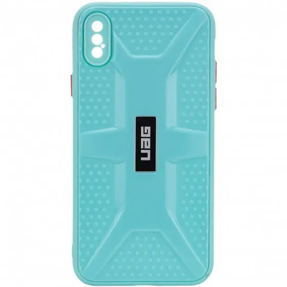 Чехол TPU+PC UAG для Apple iPhone XS Max (6.5") Бирюзовый