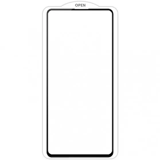 Захисне скло SKLO 5D (тех.пак) для Samsung Galaxy S21+ Чорний / Біла підкладка
