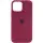 Чехол Silicone Case Full Protective (AA) для Apple iPhone 13 Pro (6.1") Бордовый / Maroon