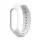 Силиконовый ремешок для Xiaomi Mi Band 3/4 Белый