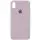 Чехол Silicone Case Full Protective (AA) для Apple iPhone XR (6.1") Серый / Lavender