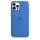 Чехол Silicone Case Full Protective (AA) для Apple iPhone 12 Pro / 12 (6.1") Синий / Capri Blue