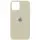 Чохол Silicone Case Full Protective (AA) для Apple iPhone 11 (6.1") Бежевий / Antique White