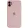 Чехол Silicone Case Full Camera Protective (AA) для Apple iPhone 12 (6.1") Розовый / Pink Sand