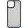 TPU+PC чехол Metal Buttons для Apple iPhone 13 (6.1") Синий