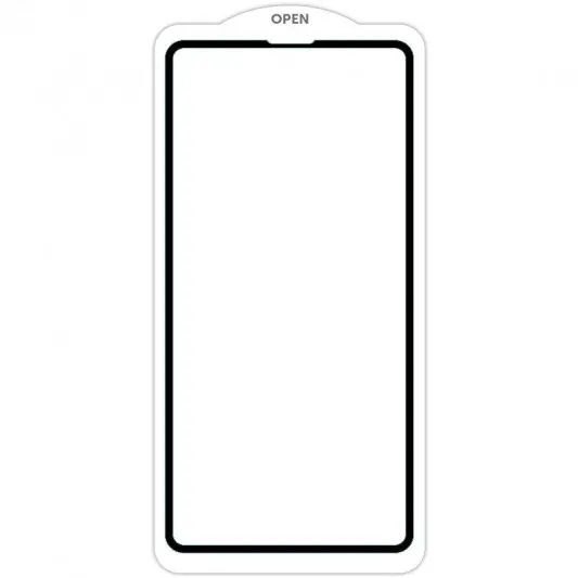 Защитное стекло SKLO 5D (тех.пак) для Apple iPhone 13 mini (5.4") Черный / Белая подложка