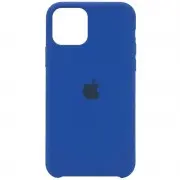 Чехол Silicone Case (AA) для Apple iPhone 11 Pro (5.8") Синий / Royal blue