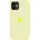 Чохол Silicone Case Full Protective (AA) для Apple iPhone 11 (6.1") Жовтий / Mellow Yellow