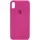 Чехол Silicone Case Full Protective (AA) для Apple iPhone XR (6.1") Малиновый / Dragon Fruit