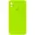 Чехол Silicone Case Square Full Camera Protective (AA) для Apple iPhone XR (6.1") Салатовый / Neon green