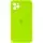 Чохол Silicone Case Square Full Camera Protective (AA) для Apple iPhone 11 Pro (5.8") Салатовий / Neon green