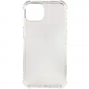 TPU чохол GETMAN Ease logo посилені кути для Apple iPhone 13 (6.1") Безбарвний (прозорий)