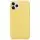 Чохол Silicone Case without Logo (AA) для Apple iPhone 11 Pro (5.8") Жовтий / Yellow