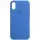 Чохол Silicone Case Full Protective (AA) для Apple iPhone XS Max (6.5") Синій / Capri Blue