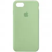 Чохол Silicone Case Full Protective (AA) для Apple iPhone SE (2020) Зелений / Pistachio