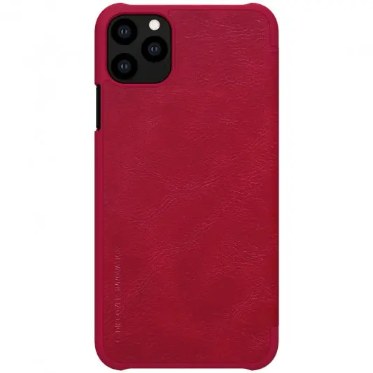 Шкіряний чохол-книжка Nillkin Qin Series для Apple iPhone 11 Pro (5.8") Червоний - зображення 2 