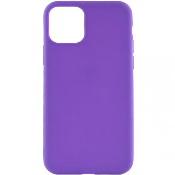Силіконовий чохол Candy для Apple iPhone 13 mini (5.4") Бузковий
