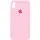 Чохол Silicone Case Full Protective (AA) для Apple iPhone XS Max (6.5") Рожевий / Light pink