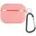 Силіконовий футляр з мікрофіброю для навушників Airpods Pro Рожевий / Pink