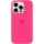 Чехол Silicone Case Full Protective (AA) для Apple iPhone 13 Pro (6.1") Розовый / Barbie pink