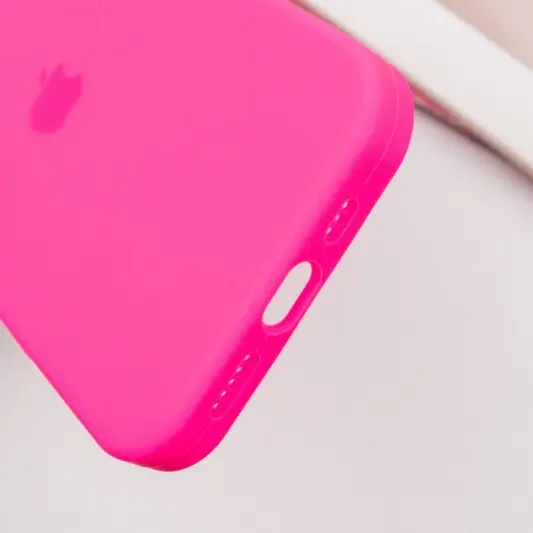 Чохол Silicone Case Full Protective (AA) для Apple iPhone 13 Pro Max (6.7") Рожевий / Barbie pink - зображення 4 
