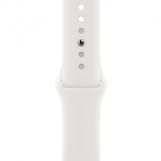 Силіконовий ремінець для Apple watch 42mm / 44mm (Білий / White) - зображення 2 