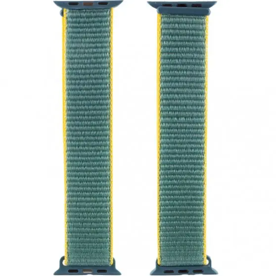 Ремешок Nylon для Apple Watch 38/40/41/42mm(ser.10) Желтый / Bright Yellow