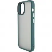 TPU+PC чехол Metal Buttons для Apple iPhone 13 (6.1"")