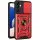 Ударостійкий чохол Camshield Serge Ring для Samsung Galaxy M52 Червоний