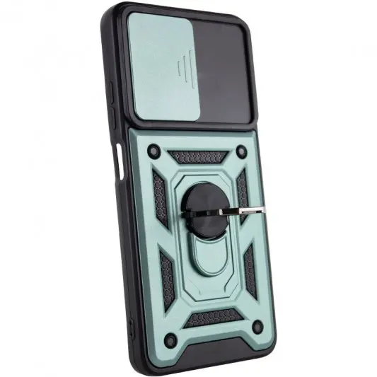 Ударостійкий чохол Camshield Serge Ring для Samsung Galaxy M52 Зелений - зображення 2 