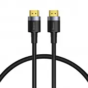 Дата кабель Baseus HDMI Cafule Series 4KHDMI Male To 4KHDMI Male (1m) (CADKLF-E) Чорний