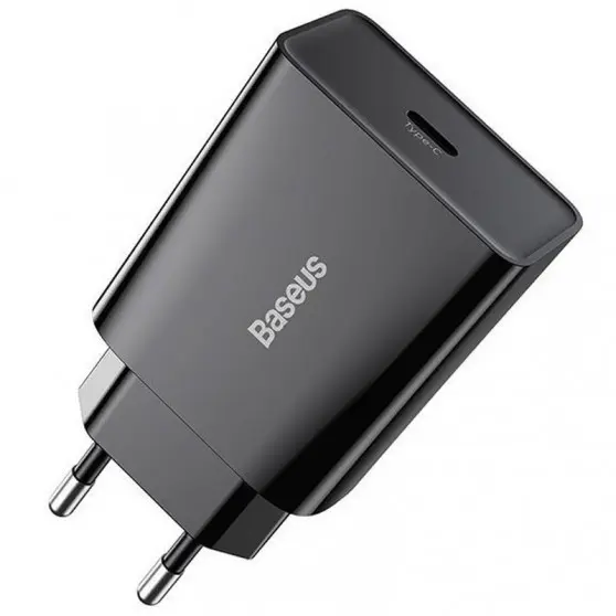 СЗУ Baseus Speed Mini Quick Charger 20W (1USB-C) (CCFS-S) Черный