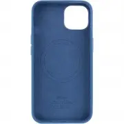 Чохол для iPhone 13 - Silicone case (AAA) full with Magsafe and Animation (Синій / Blue Jay)