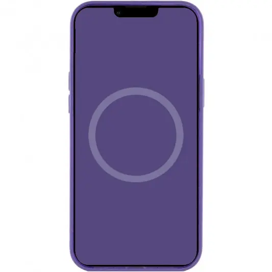 Чехол Silicone case (AAA) with Magsafe and Animation для Apple iPhone 12 Pro Max (6.7") Фиолетовый / Amethyst - изображение 3