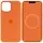 Чехол Silicone case (AAA) with Magsafe and Animation для Apple iPhone 12 Pro Max (6.7") Оранжевый / Kumquat