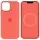 Чехол Silicone case (AAA) with Magsafe and Animation для Apple iPhone 12 Pro Max (6.7") Оранжевый / Pink citrus