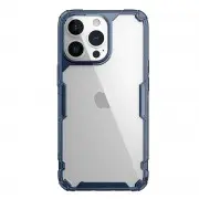 TPU чехол Nillkin Nature Pro Series для Apple iPhone 13 Pro (6.1") Синий (прозрачный)