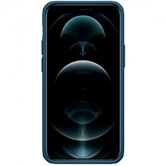 Чехол для Apple iPhone 13 (6.1"") - Nillkin Matte Pro (Синий / Blue) - изображение 1