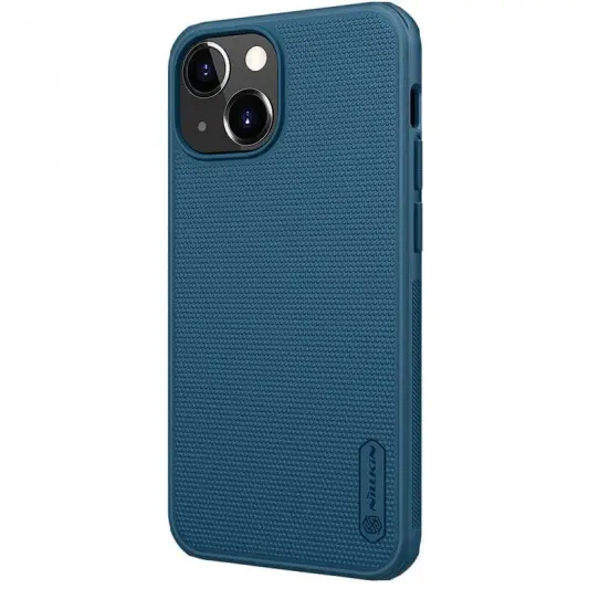 Чехол для Apple iPhone 13 (6.1"") - Nillkin Matte Pro (Синий / Blue) - изображение 2